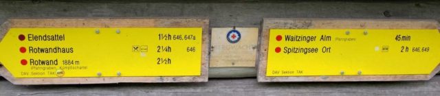 Rotwand wanderung 076