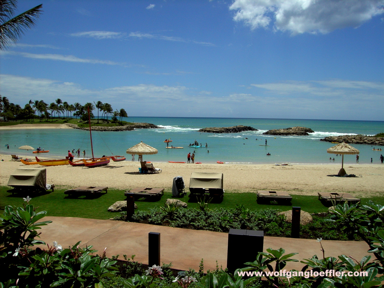 Wunderschöner Strand an einer ruhigen Bucht