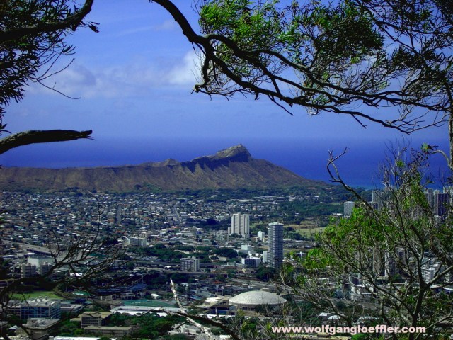 Blick auf den Diamond Head