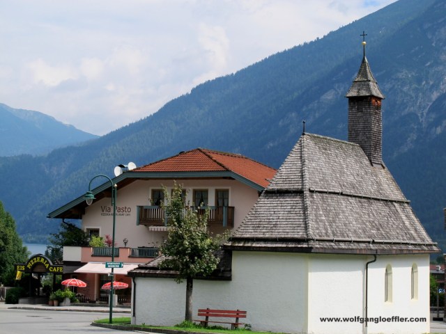 Pertisau am Achensee, an der Bergbahn