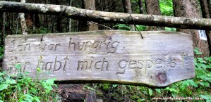 Schild am Notburgasteig